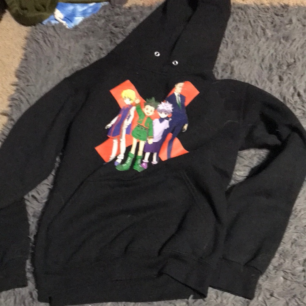 graphic anime hoodie